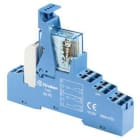 FINDER SPA - FIN48P870120050SPA INTERFACCIA MOD.A RELE 2 CONTATTI PUSH-