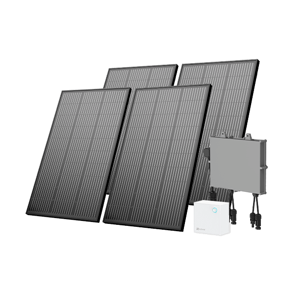 HIKVISION ITALY SRL - EZV318700022 SOLAR STARTER KIT 400W KIT4PANNELLI BALC