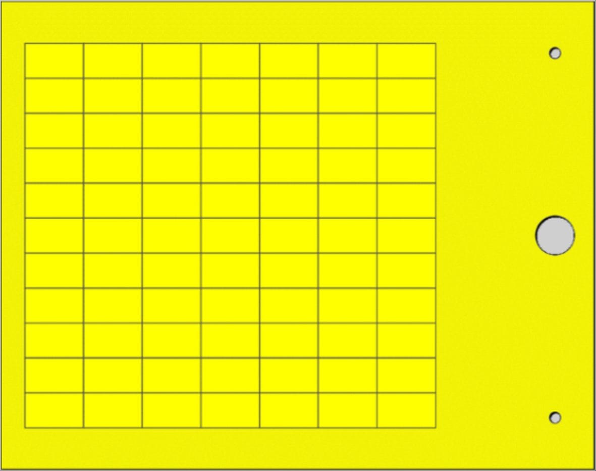 CEMBRE SPA - CEM49043N TARGHETTA MG-TAPW GIALLA 9X15 X CAVI/COM