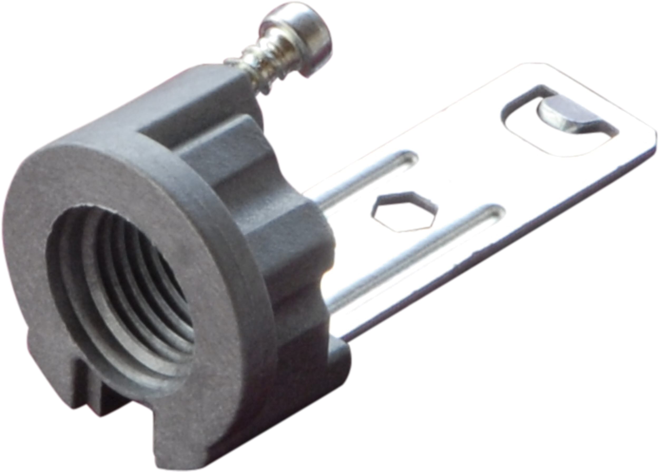 LE PROLUNGHE SAS - PRG491 STAFFA CON MORSETTO 3.7CM AT.M10 Candela