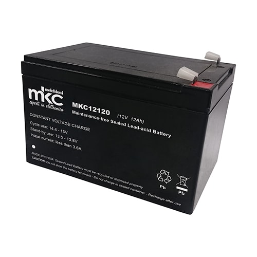 MELCHIONI SPA - MEM491460212 BATT PIOMBO RIC.12V 12AH TERM. 6.3MM MKC