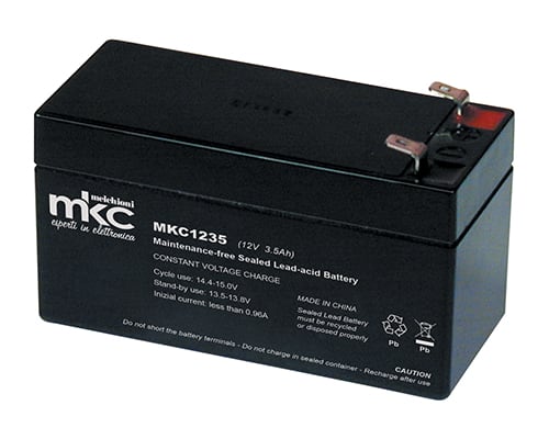 MELCHIONI SPA - MEM491460221 BATT PIOMBO RIC.12V 3.5AH TERM. 4.8MM MK