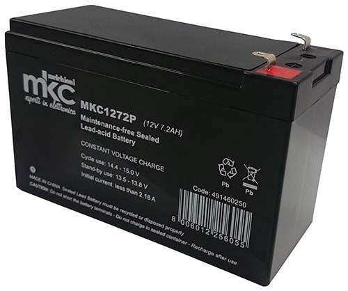 MELCHIONI SPA - MEM491460250 BATT PIOMBO RIC.12V 7.2AH TERM. 4.8MM MK