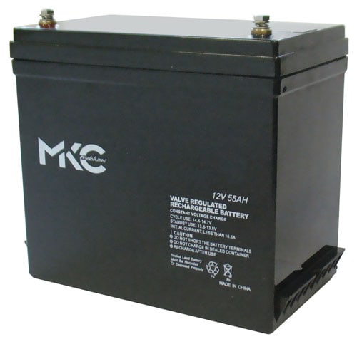 MELCHIONI SPA - MEM491460285 BATT PIOMBO RIC.12V 55AH CICL. TERM. T6