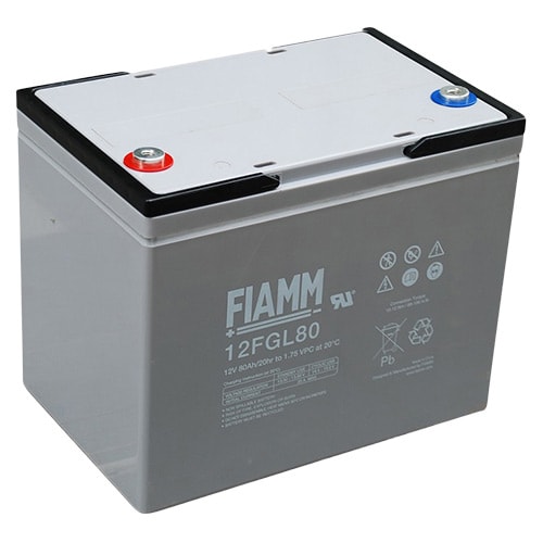 MELCHIONI SPA - MEM491460566 BATT PIOMBO RIC.12V 80AH TERMINALE M6 FI