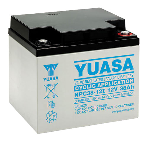 MELCHIONI SPA - MEM491461521 ACCUMULATORE AL PIOMBO 12V 38A YUASA