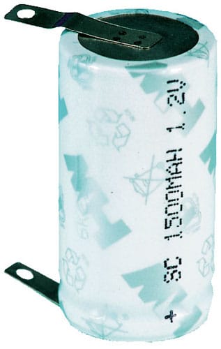 MELCHIONI SPA - MEM491462150 BATTERIA RICARICABILE NI MH SUBC 170 MAH