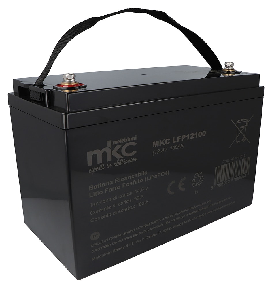MELCHIONI SPA - MEM491463615 BATT. MKC LIFEPO4 12V 100AH LFP12100 M8