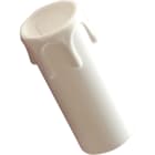 LE PROLUNGHE SAS - PRG492 CANDELA BIANCA 7 CM LINEA CANDELA