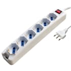 MELCHIONI SPA - MEM492518317 MULTIPRESA BIANCA N. 6 PRESE CON INTERRU