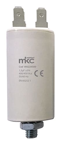 MELCHIONI SPA - MEM493224500 COND.POLI.SPUNTO TERM.FASTON 1,5UF 400/4