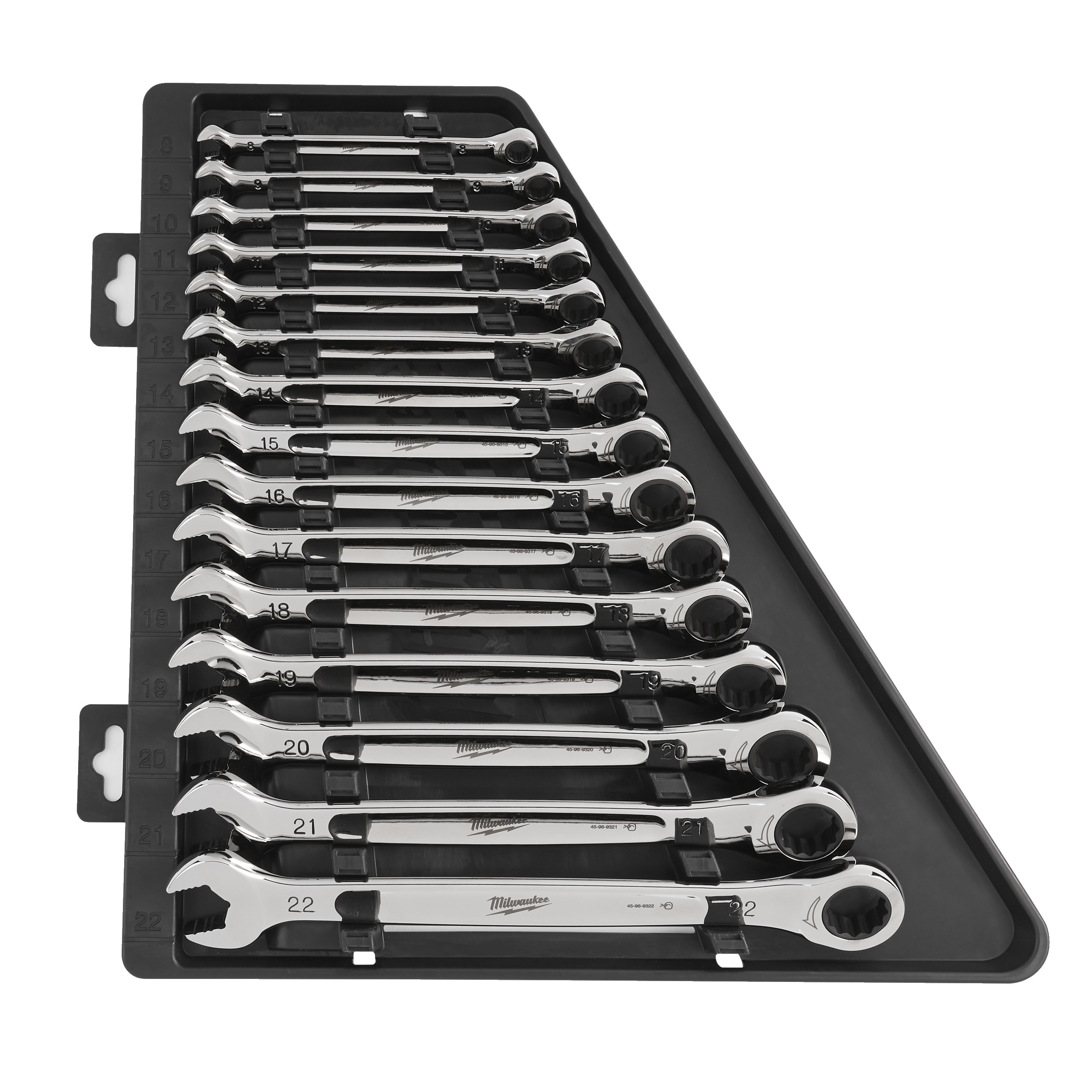 MILWAUKEE - AEG - COP4932464994 SET CHIAVI DOPPIE CRICCHETTO 15 PZ