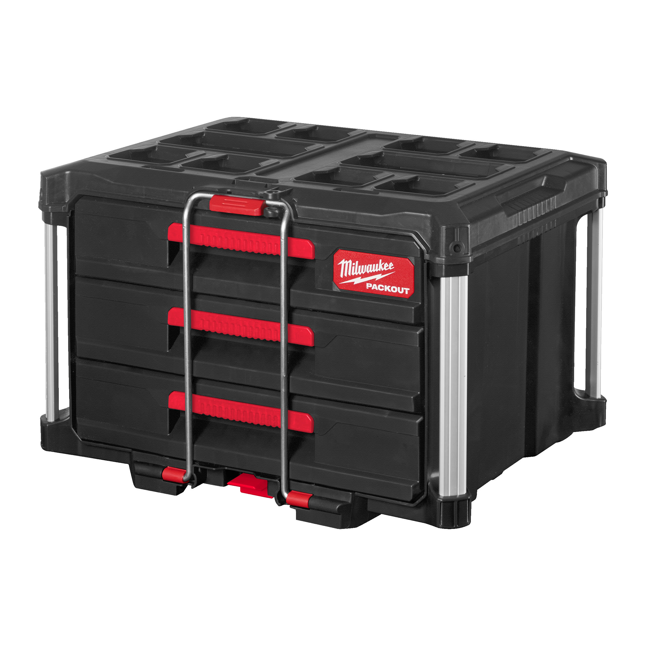 MILWAUKEE - AEG - COP4932472130 PACKOUT  CASSETTIERA A  3 CASSETTI