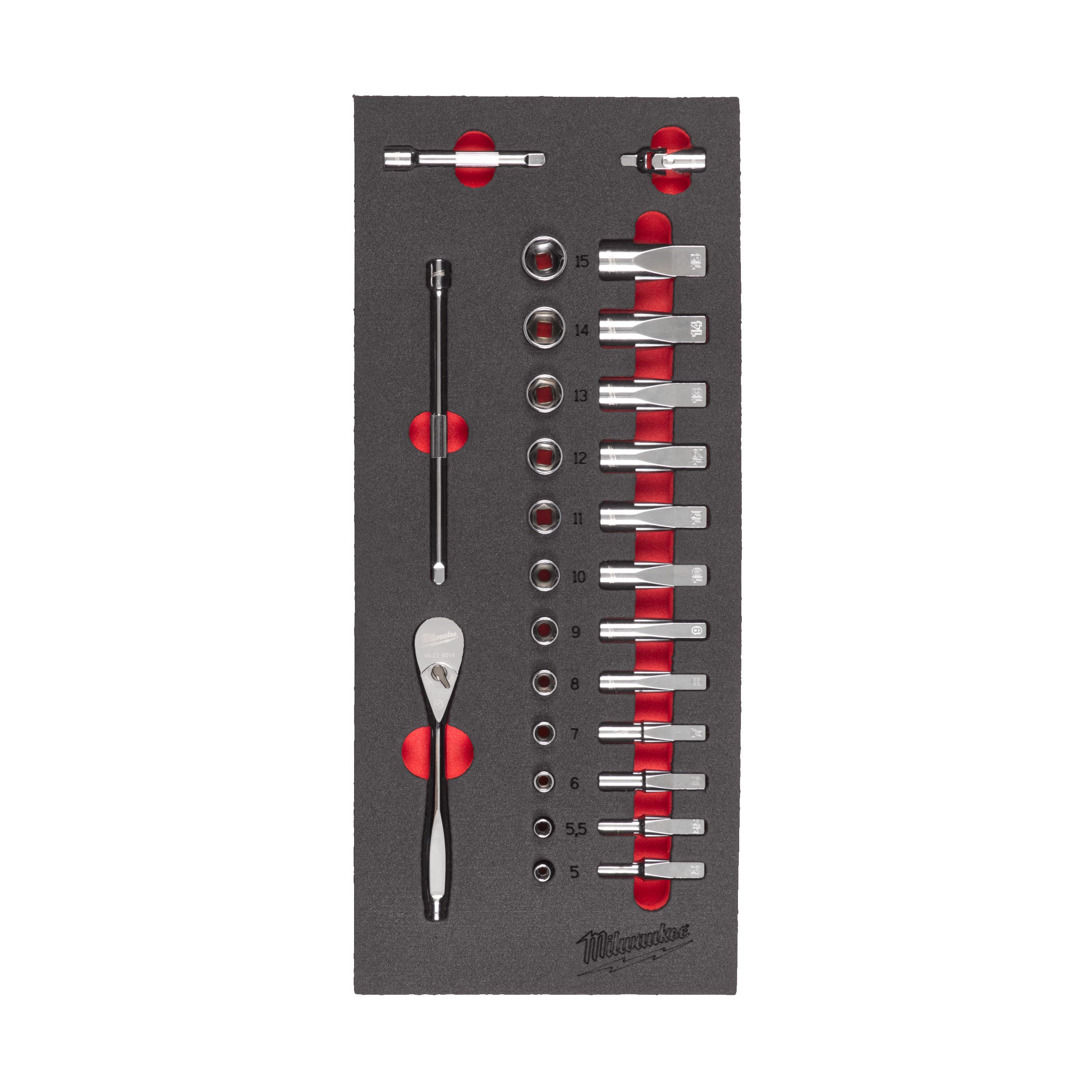 MILWAUKEE - AEG - COP4932479824 SET CRICC E BUSSOLE 14 MODULO MORBIDO