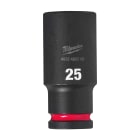 MILWAUKEE - AEG - COP4932480343 BUSSOLA A MACCHINA DA 1/2 25 MM - LUNGA