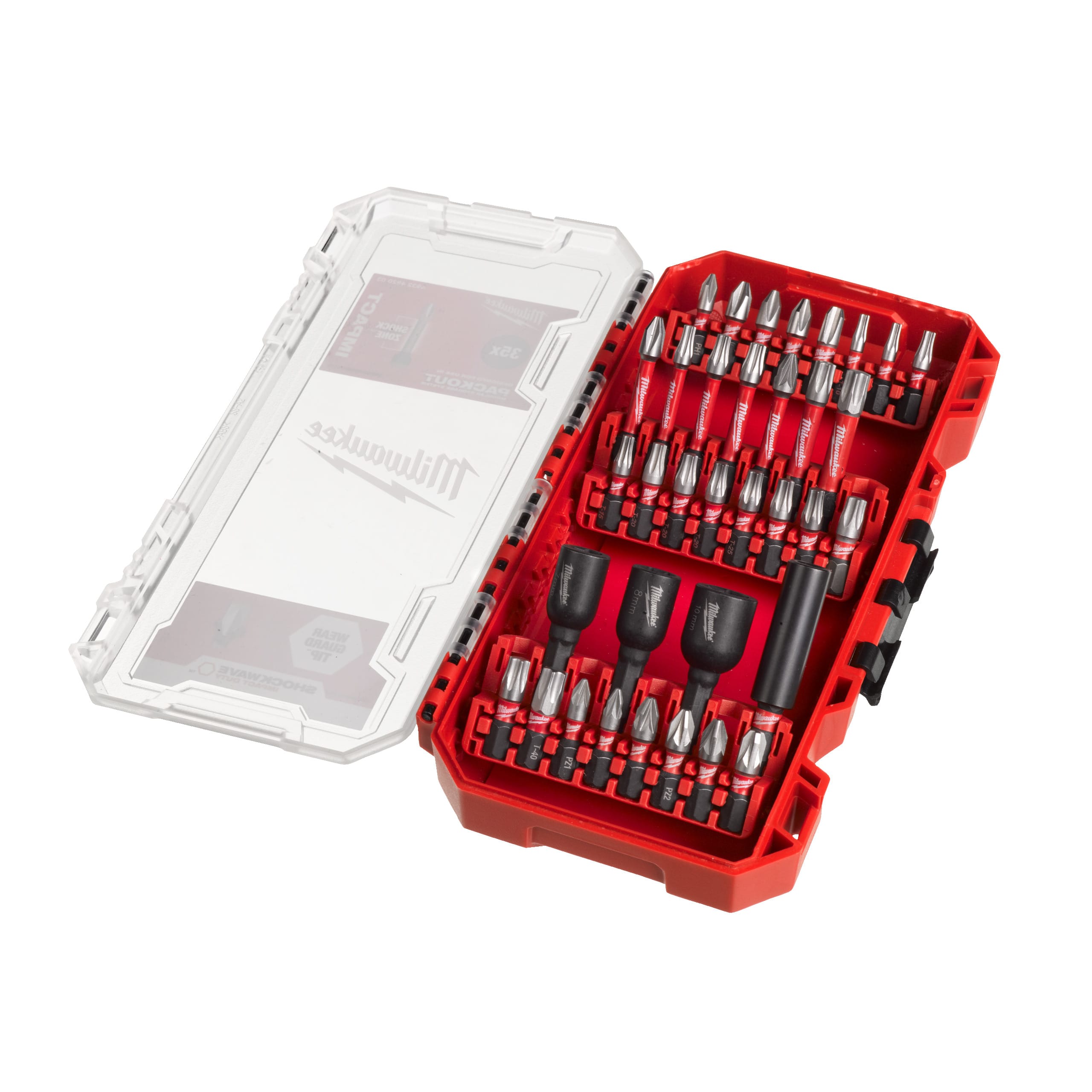 MILWAUKEE - AEG - COP4932492003 SET 35PZ AVV. SHOCKWAVE