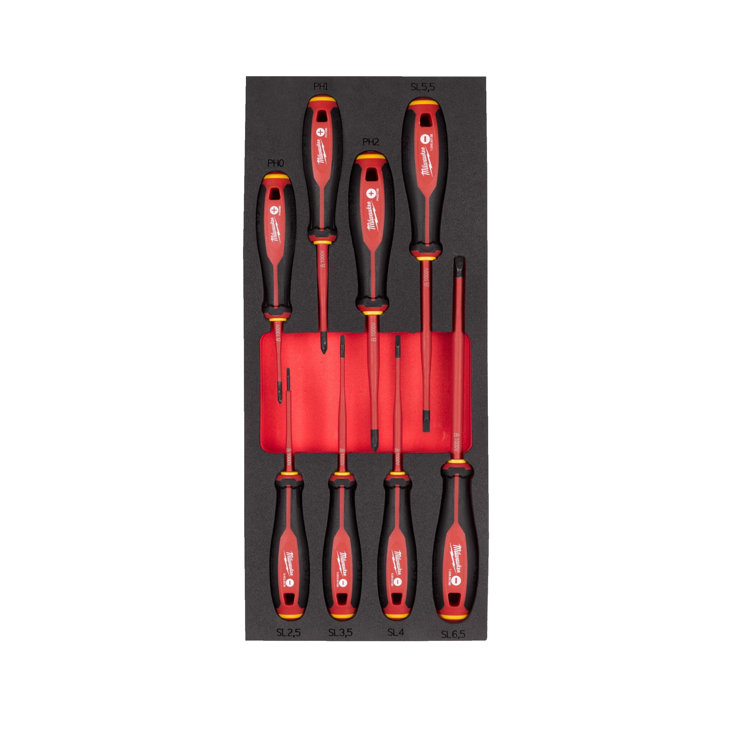 MILWAUKEE - AEG - COP4932493249 SET GIRAVITI ISOLATI 1000V MOD MORBIDO