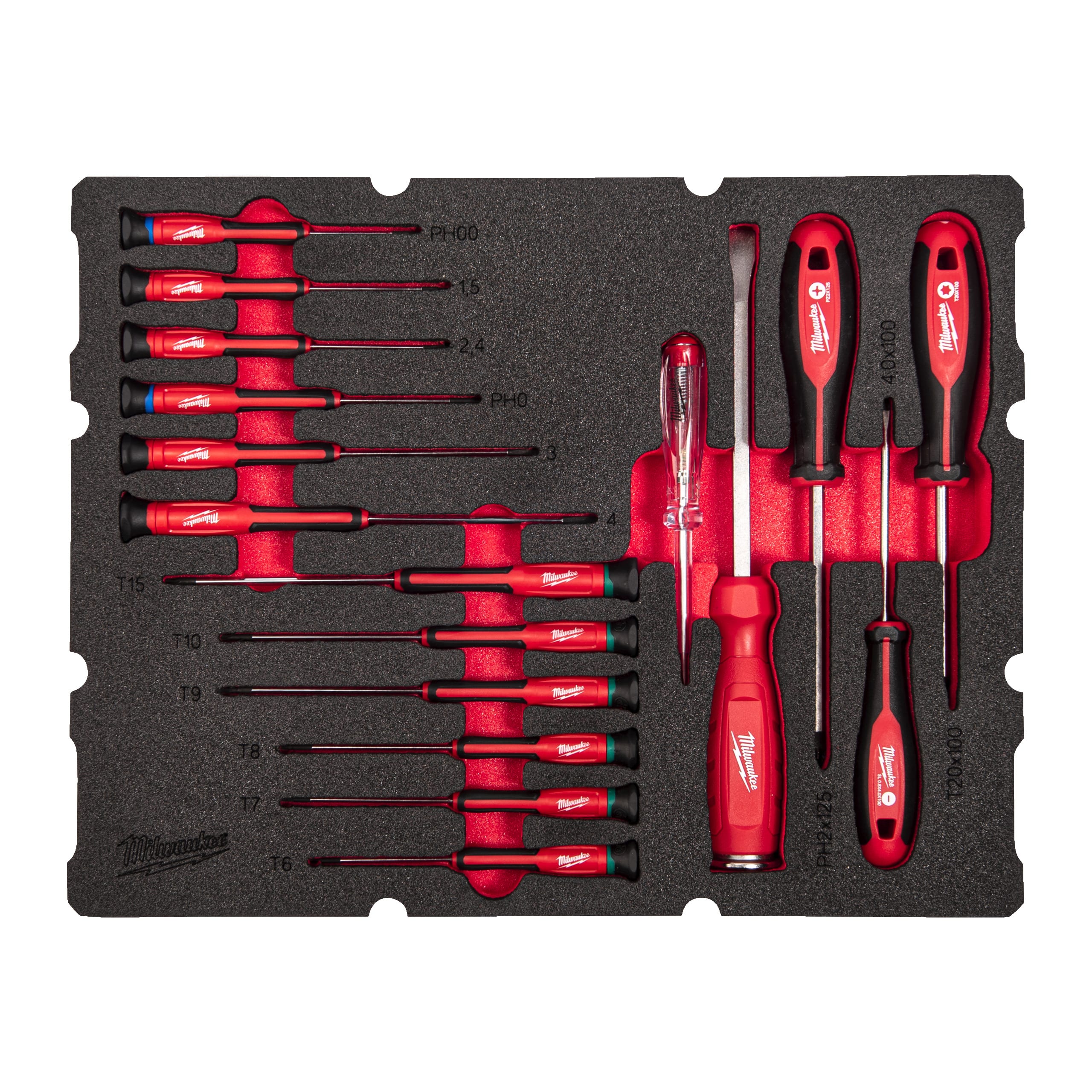MILWAUKEE - AEG - COP4932493644 SET GIRAVITI DI PRECIS TERMOF PACKOUT