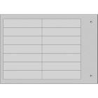 CEMBRE SPA - CEM49405GY TARGH.MG-TAA ADES.GRIGIA 15X67 X COMP.