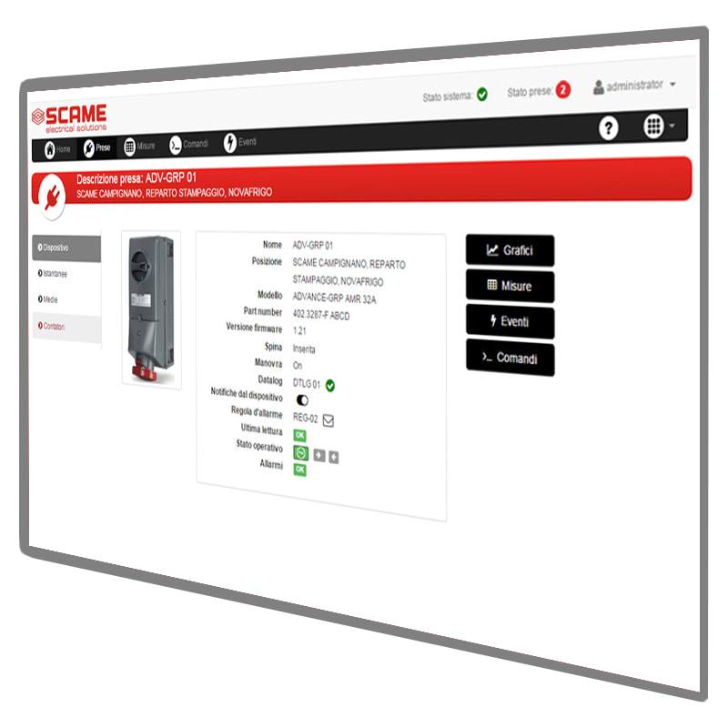 SCAME PARRE SPA - SCA499.AMRSW-000 SW AMR: PACCHETTO BASE