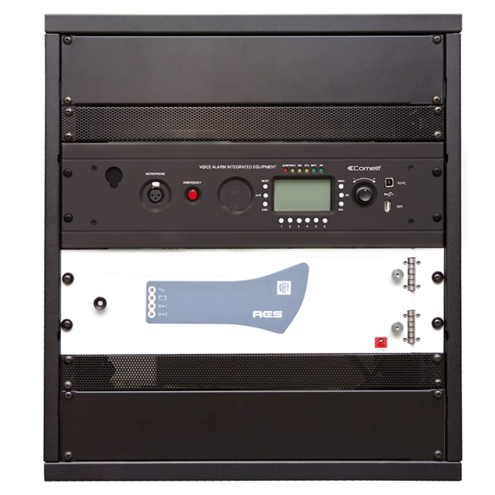 COMELIT GROUP SPA - COE49CRA625 CENTRALE RACK 6 ZONE AMPLIFICAT 250W