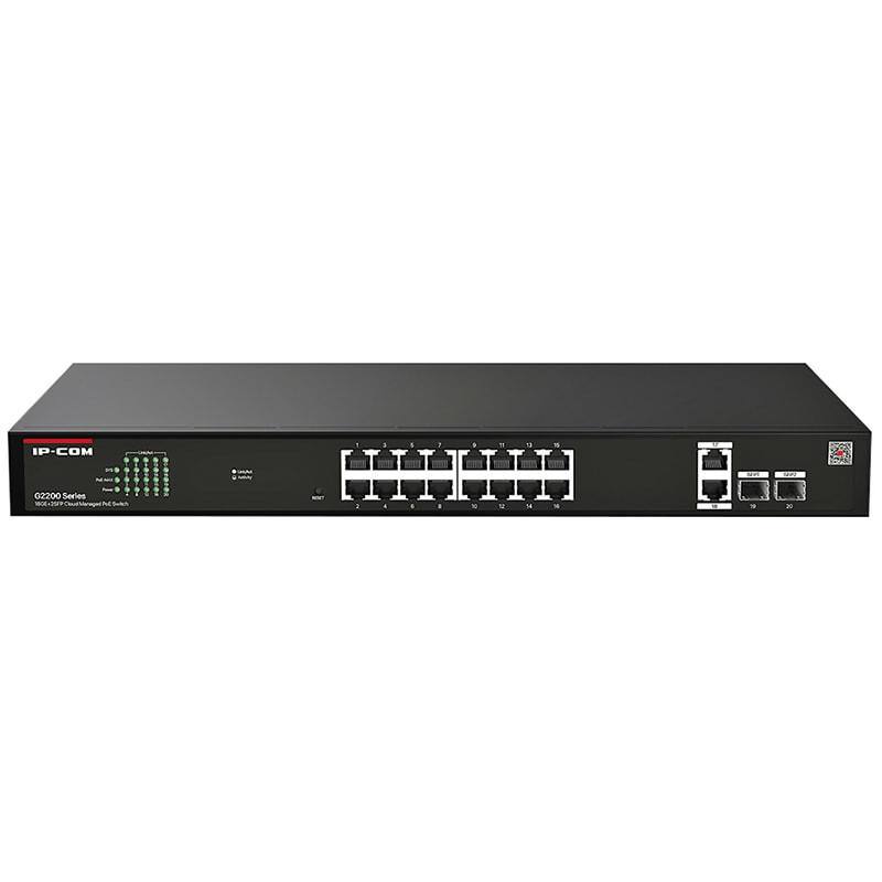 ELCART DISTRIBUTION - ERT490387000 SWITCH POE GIGA16P POE+2SFP+2GIGA IP-COM