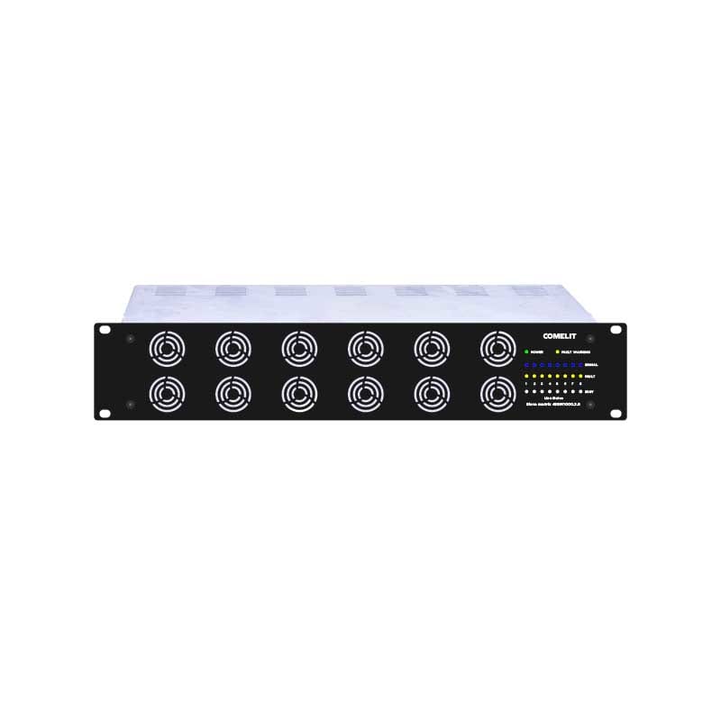 COMELIT GROUP SPA - COE49SM1000.2.8 MATRICE AUDIO SLAVE 1000W, 8 ZONE, 2UM