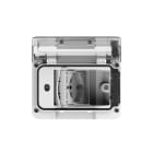 4 BOX SRL - 4BX4B.W.01.015 WIDE IP55 SCHUKO BIVALENTE BIANCA