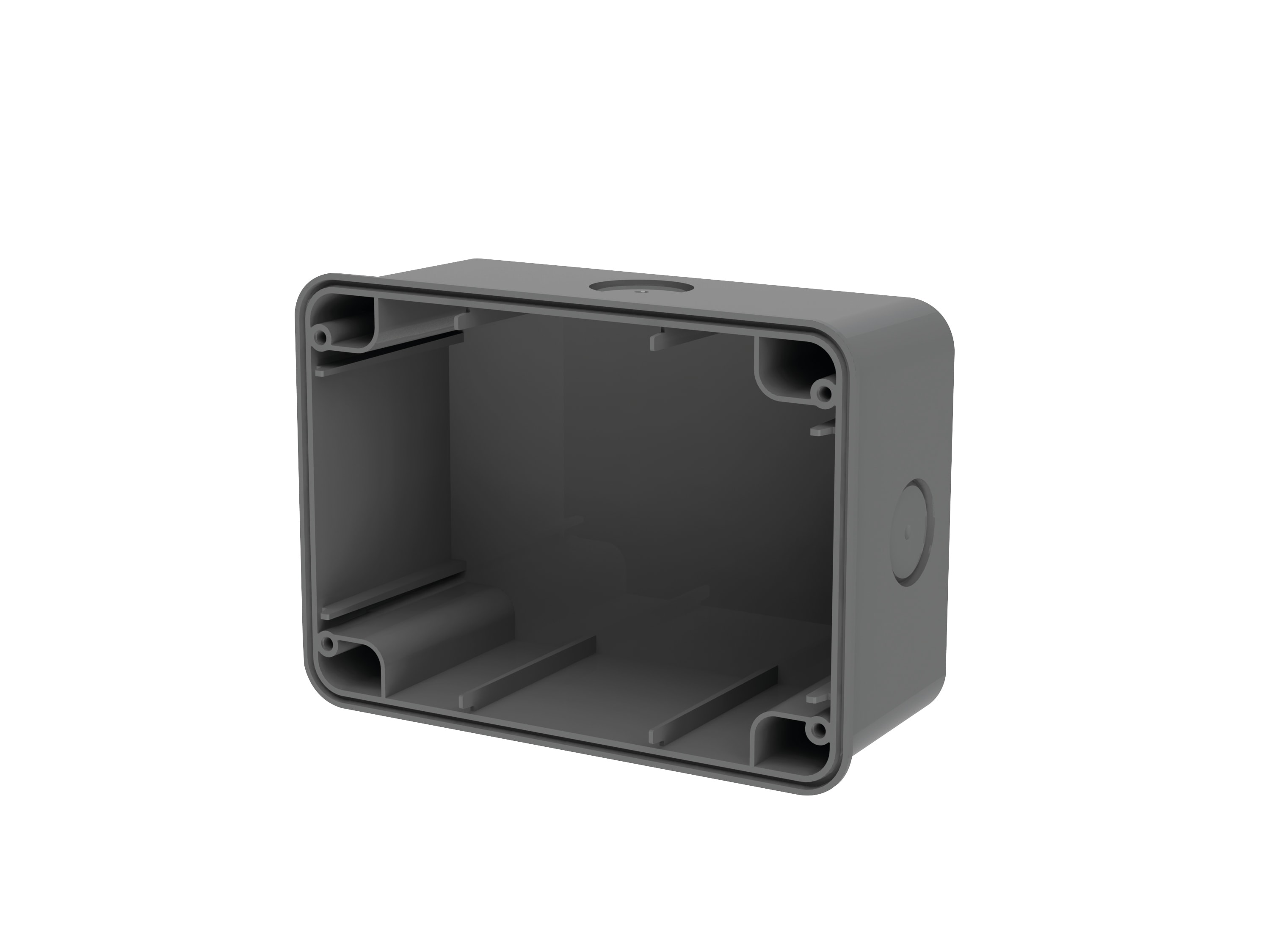 4 BOX SRL - 4BX4B.WB.03 SCATOLA PARETE IP67 WIDE ANTRACITE