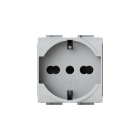 4 BOX SRL - 4BX4B.N.P40 P40 PRESA2P+T BT LIVINGLIGHT BIANCA