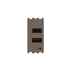 4 BOX SRL - 4BX4B.V19M.USB.30 USB 3.0 VIMAR ARKE METAL