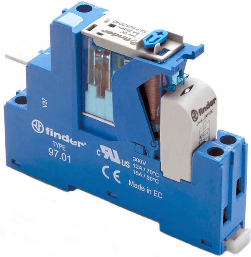 FINDER SPA - FIN4C0190480050SPA INTERFACCIA MODULARE A RELE 1 CONTATTO