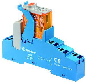 FINDER SPA - FIN4CP181100060SPA INTERFACCIA MOD. A RELE 1CONTATTO PUSH-