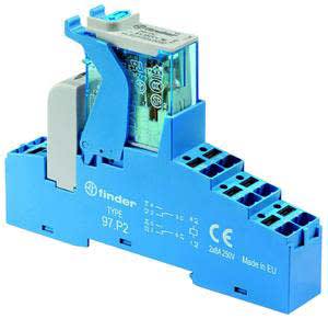 FINDER SPA - FIN4CP280240060SPA INTERFACCIA MOD. A RELE 2CONTATTO PUSH-