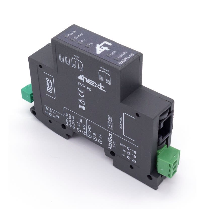 4NEXT SRLS UNIPE - 4NEEASYLOGXL-A Data logger ModBus RTU e ModBus TCP con
