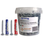 ELCART DISTRIBUTION - ERT041173500 25 TASSELLI 8X50MM 4 SETT.BIMATER