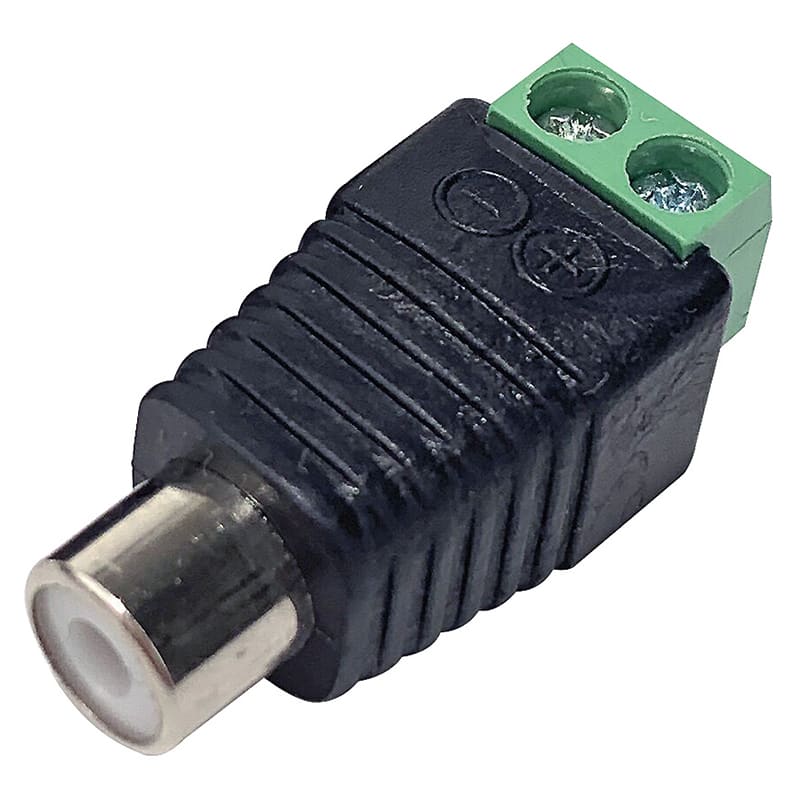 ELCART DISTRIBUTION - ERT044258000 ADATTATORE PRESA RCA X VIDEOSORV.