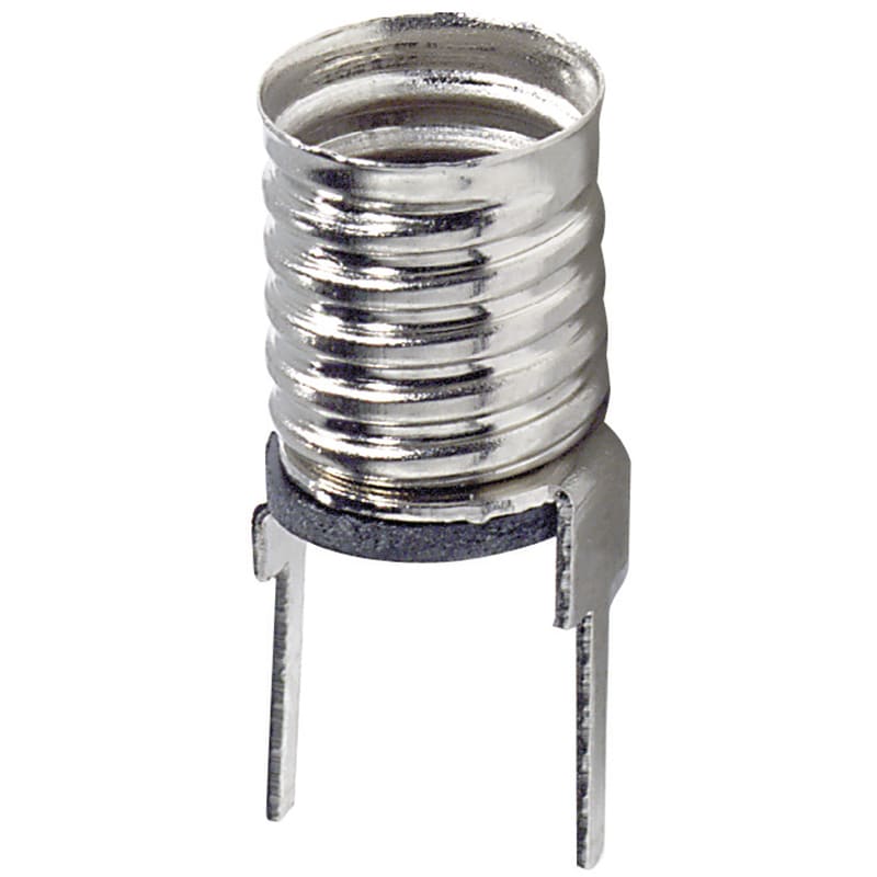 ELCART DISTRIBUTION - ERT040812200 PORTALAMPADE ATTACCO E10 OTTONE