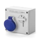 SCAME PARRE SPA - SCA500.1674 PRESA INTERBL. 16A 3P+T 9H IP44 200-250V