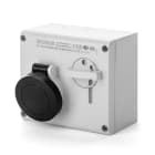 SCAME PARRE SPA - SCA500.16876 PRESA INTERBL. 16A 3P+N+T 7H IP44