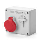 SCAME PARRE SPA - SCA500.1687 PRESA INTERBL. 16A 3P+N+T 6H IP44