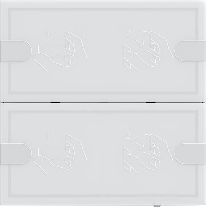 GIRA - GIR5002003 SENS.TATT.4.95 KOMFORT 2-M ONEKNX BIANC