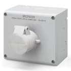 SCAME PARRE SPA - SCA500.2621 PRESA INTERBL. 32A 2P 12H IP44 40-50V