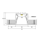 SICOM - SOL5006341 SICOM L35 PLASTERBOARD+COVER PR.TRASP.