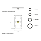 SICOM - SOL5008862-N SICOM ROUND BI-EM N 900 +COVER BIANCA +A