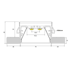SICOM - SOL5009000 SICOM E70+COVER TRASP.-2M