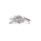 GRAFOPLAST SRL - GRA501/18 TUBETTO FLAT L=18 MM D=1,5A2,5 1000 PZ