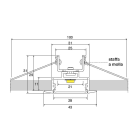SICOM - SOL5010008 SICOM I43+COVER PMMA BIANCA