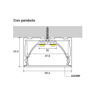 SICOM - SOL5010017 SICOM E56+COVER PMMA BIANCA