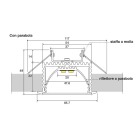 SICOM - SOL5010020 SICOM I54+COVER PMMA BIANCA